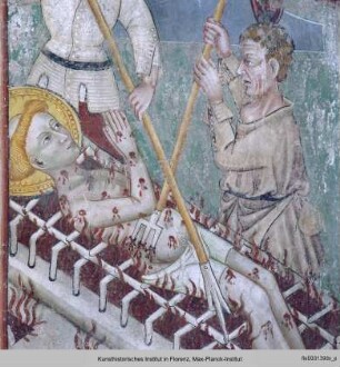 Das Martyrium des heiligen Laurentius