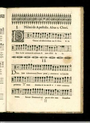 Psalmi de Apostolis in secundis Vesperis.