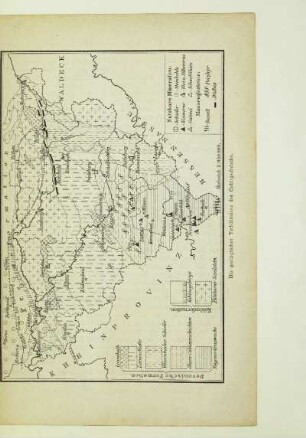 Die geologischen Verhältnisse des Gebirgsdreiecks
