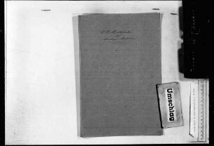 Kondolenzschreiben von Staatsbehörden und öffentlichen Anstalten (1882)
