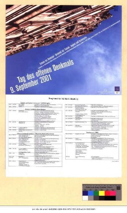 Originaltitel: Tag des offenen Denkmals 9. September 2001