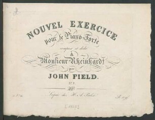 Nouvel Exercice pour Le Piano-Forte : No. 2.