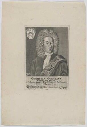 Bildnis des Georgivs Goetzivs