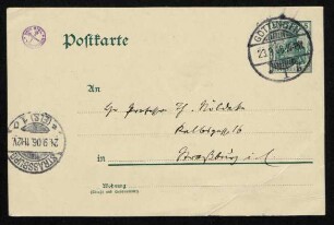 Brief 8: 23.09.1906