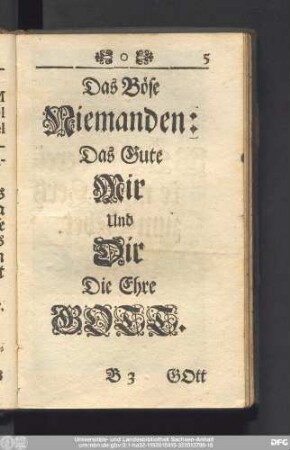 [Kern aller Gebethe]