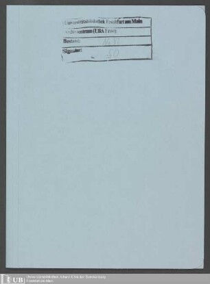 Inventarliste der galvanischen und elektromagnetischen Apparate von Christian Ernst Neeff