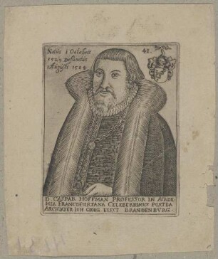 Bildnis des Caspar Hoffman
