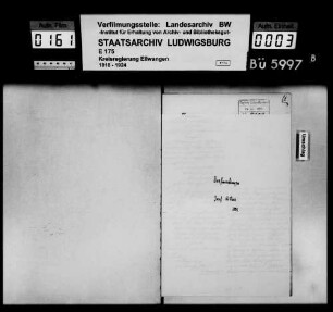 Auswanderungen, Dorfmerkingen