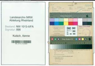 Entnazifizierung Aenne Kutsch , geb. 07.07.1902 (Geschaeftsinhaberin)