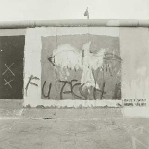 Ohne Titel : Ohne Titel (Taube, 1. Fassung). Bild 37 der East Side Gallery