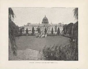 Potsdam. Stadtschloss und Neptunsfontäne