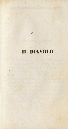 Il diavolo