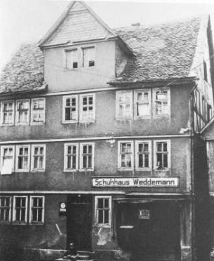 Wohnhaus (Wohnhaus, Fachwerk); Frankenberg, Ritterstraße 20