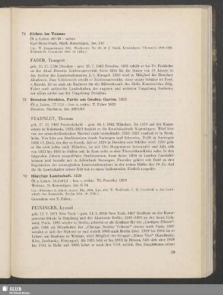 Feininger, Lyonel