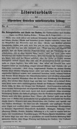 No. 6. Juni 1857