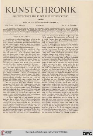 Florentiner Brief, [1]