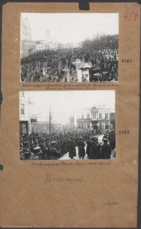 Eine Kompagnie der Polnischen Legion in Minsk