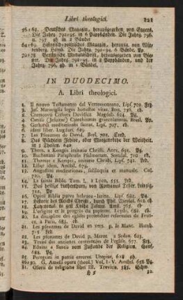 121-142, In Duodecimo.