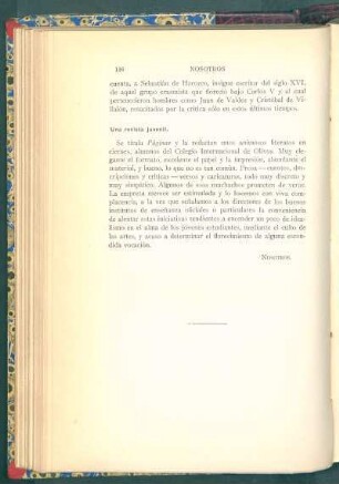 Una revista juvenil