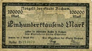 Notgeld - 100 T Mark