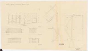 Garten Dujardin, Krefeld: Hühnerhaus 1:50, 1:10