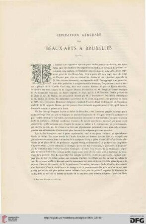 1: Exposition générale des Beaux-Arts à Bruxelles, [4]