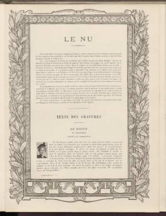 Texte des gravures