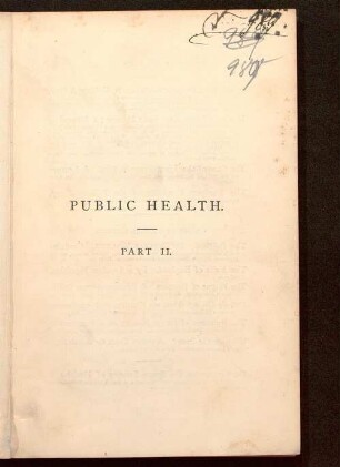 2: War in its sanitary aspects