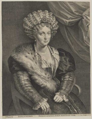 Bildnis der Isabella Estensis