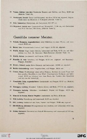Gemälde Neuerer Meister (Nr. 43-125)