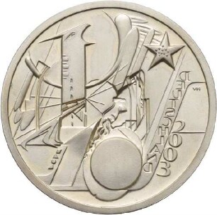 Künstlerprobe von Victor Huster 10 Euro "Deutsches Museum in München"