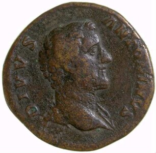Münze, Sesterz, 180