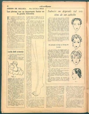 Código de belleza : Las piernas son un importante factor en la gracia femenina
