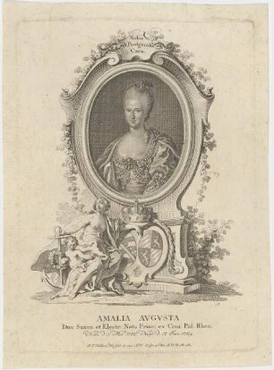 Bildnis der Amalia Avgvsta