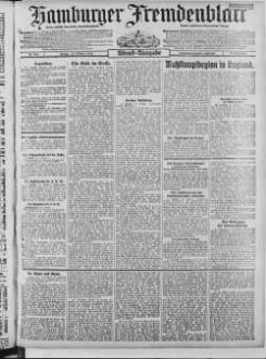 Hamburger Fremdenblatt, Abendausgabe