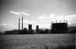 Freiburg: Gaswerk, Gesamtansicht von Südwesten