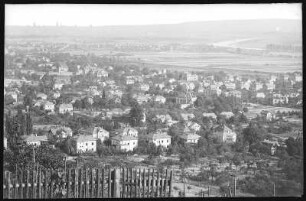 Radebeul. Blick von der Friedensburg - Kötzschenbroda