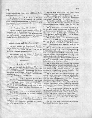 Beförderungen und Ehrenbezeigungen.