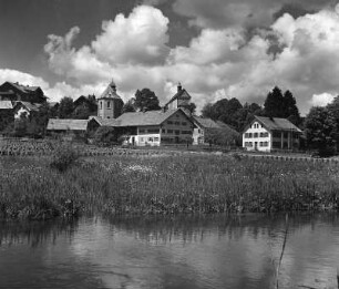 Bühl am Alpsee bei Immenstadt, WallfahrtskirchenSt. Stephan 1666/67, Loretto 1666, neue Allgäuer Bauernhäuser