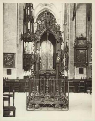 Nürnberg. Sebaldusgrab in der St. Sebalduskirche