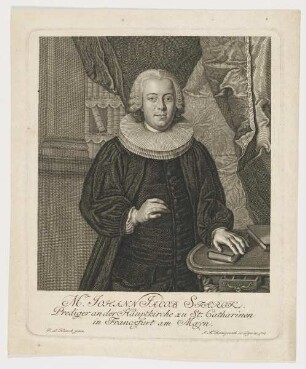 Bildnis des Johann Jacob Starck