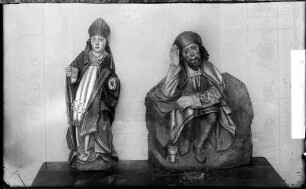Burg Ramsberg Wallfahrtskapelle Wendelin Heiligenfiguren