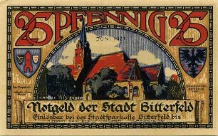 Notgeld - 25 Pfennig
