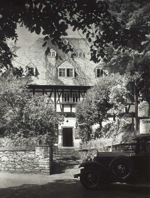 Frohnau, Frohnauer Hammer, Herrenhaus, Straßenfront