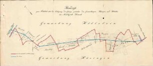 Verlegung der Gemarkungsgrenzen zwischen den Gemeinden Hüsingen und Höllstein