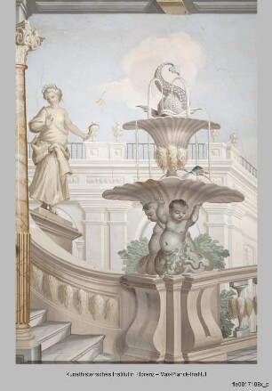Gestaltung des Eingangssaales : Fantastische antikische Architektur