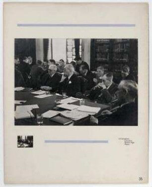 Anhörung zum Hoover-Moratorium zur Klärung der Frage der deutschen Reparationszahlungen und der alliierten Kriegsschulden, Senate Finance Committee, Washington D.C.