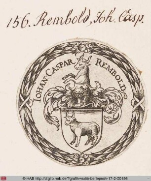 Wappen des Johann Rembold