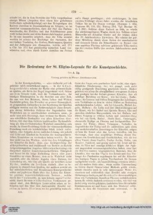 19: Die Bedeutung der St.-Eligius-Legende für die Kunstgeschichte