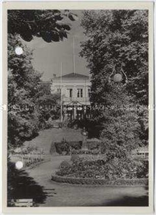 Misdroy, Insel Wollin, Kurhaus, Kurpark